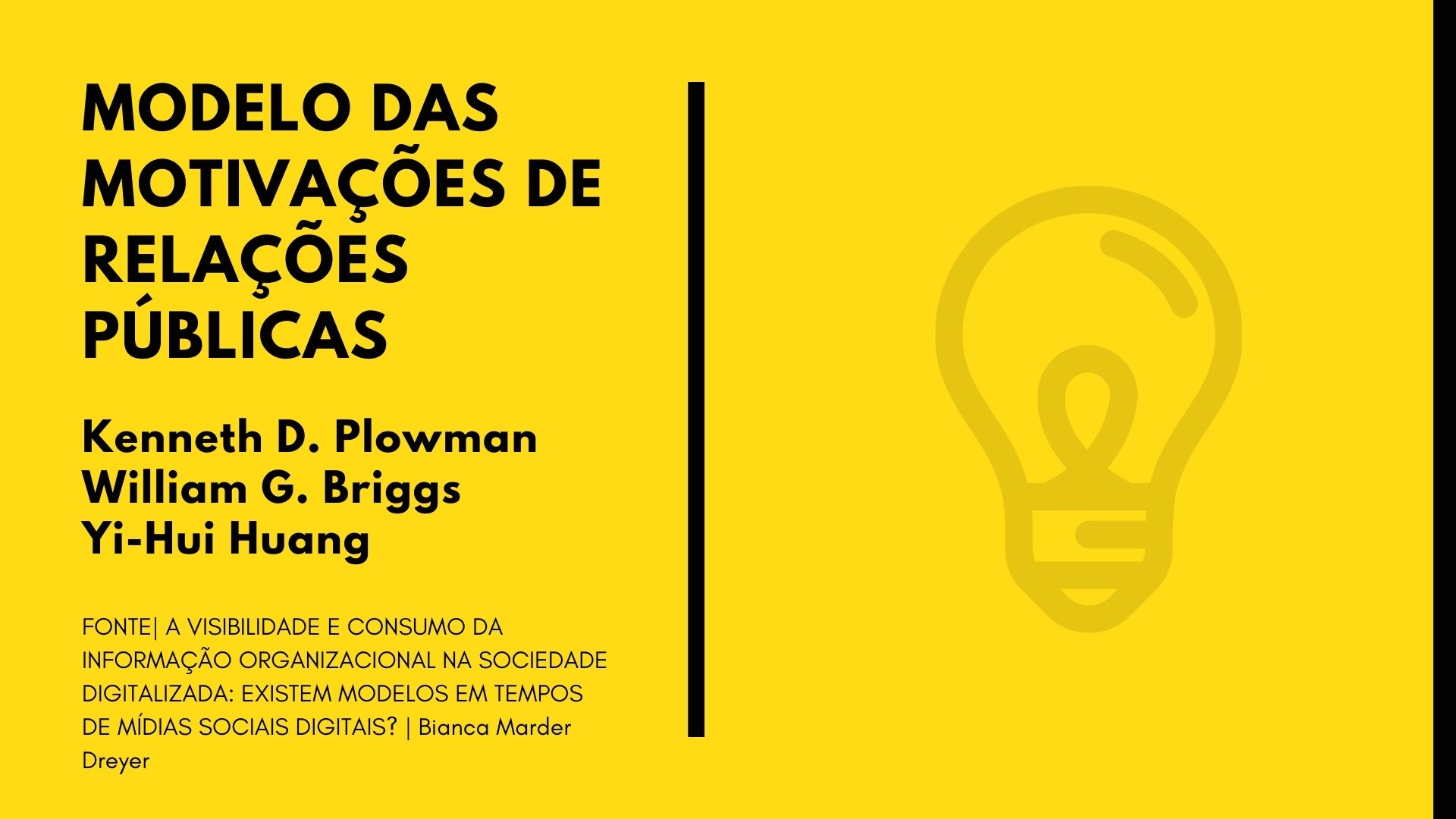 Modelo Para Comunicação Organizacional Motivações De Relações Públicas Gt Comrp Consultoria